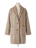 Z Supply Solid Brown Lennon Heathered Coat Size XS - photo 1