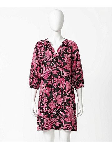 Johnny Was Alycia Tassel Dress (view 1)