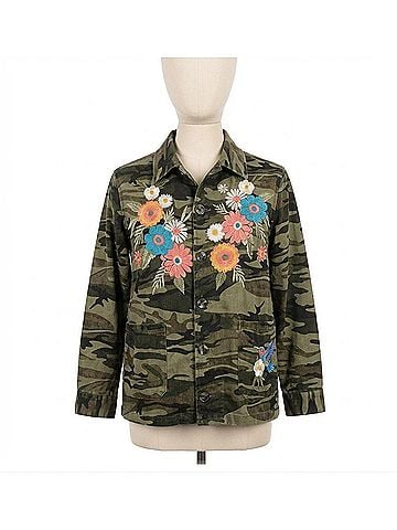 Johnny Was Women's Frances Linen Chore Jacket (view 1)