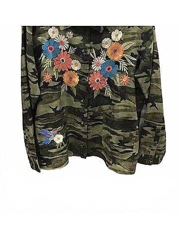 Johnny Was Women's Frances Linen Chore Jacket (view 2)