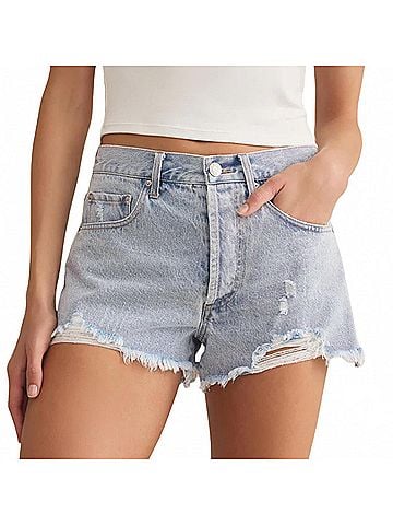 Z Supply Women's Classic Hi Rise Denim Short (view 2)