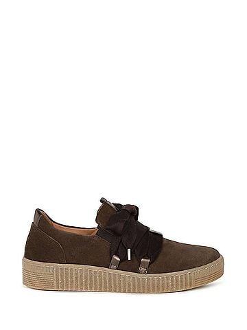 Gabor Women's Bow Suede Sneaker (view 1)