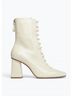 Freda Salvador White Women's Iona Boot Size 9 1/2 - photo 1