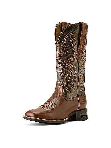 Ariat Women's Captivate Wide Square Toe Western Boot - Medium (view 2)