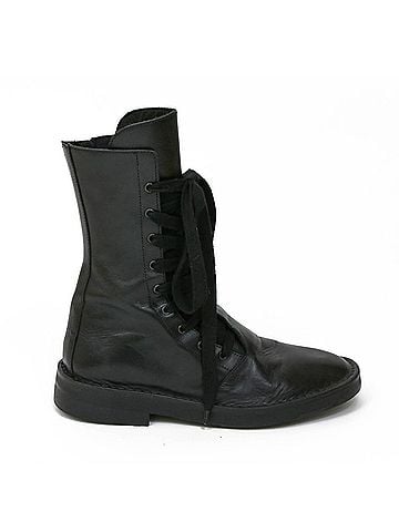 Ann Demeulemeester Women's Leather Combat Boots (view 1)