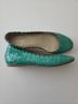 Coach Teal Flats Size 6 - photo 5