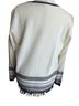 Maude Vivante 100% Viscose White Black Jacket Size L - photo 2