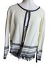 Maude Vivante 100% Viscose White Black Jacket Size L - photo 1