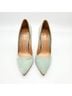 Gianvito Rossi 100% Suede Teal Heels Size EU 37 - photo 16