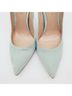 Gianvito Rossi 100% Suede Teal Heels Size EU 37 - photo 7