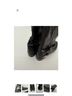 Stuart Weitzman 100% Leather Black Boots Size 9 1/2 - photo 8