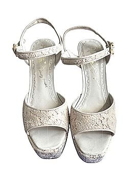 Alice + Olivia Lena Allover Lace Heels (view 1)