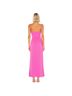Superdown 100% Polyester 100% Polyester Solid Pink Cocktail Dress Size XS - photo 2
