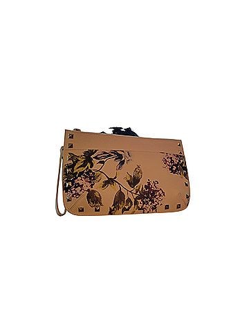 White House Black Market Leather Clutch (view 1)