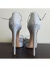 Casadei 100% Leather Silver Heels Size EU 41 - photo 12