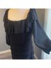 Shein Solid Black Cocktail Dress Size 3X - photo 8