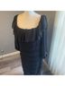 Shein Solid Black Cocktail Dress Size 3X - photo 7