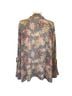 Full Circle Trends With Love 100% Polyester Floral Blue Pink Yellow Long Sleeve Top Size 3X - photo 2