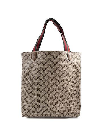 Gucci Gucci tote bag for women, Old Sherry leather, brown. (view 2)