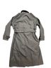 Barbour Checkered-gingham Tan Brown Blue Trenchcoat Size 10 - photo 2