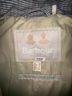 Barbour Checkered-gingham Tan Brown Blue Trenchcoat Size 10 - photo 3