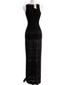 Aqua Black Cocktail Dress Size L - photo 2