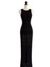 Aqua Black Cocktail Dress Size L - photo 1