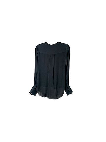 Rag & Bone Long Sleeve Silk Top (view 2)