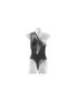 CLYQUE Solid Gray One Piece Swimsuit Size XL - photo 2