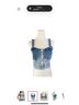 Blank NYC Color Block Blue Sleeveless Top Size S - photo 5