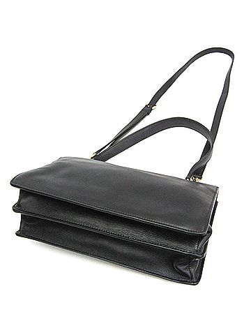 Prada Prada Soft Sound Medium Women's Leather Handbag,Shoulder Bag Black (view 2)