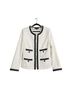 Talbots Solid White Black Blazer Size 14 - photo 1