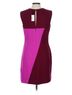 Milly 68% Polyester 22% Polyamide 10% Elastane 100% Polyester Burgundy Pink Cocktail Dress Size 10 - photo 2