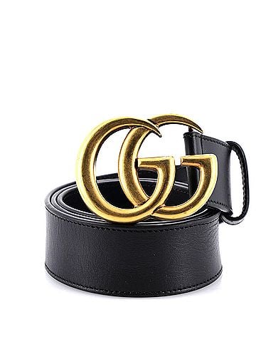 Gucci GG Marmont Belt Leather Wide (view 1)