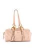 Prada 100% Leather Pink Dangle Top Handle Bag Leather Medium One size - photo 1
