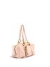 Prada 100% Leather Pink Dangle Top Handle Bag Leather Medium One size - photo 3