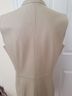 Pamela McCoy 100% Lambskin Graphic Tan Leather Jacket Size M - photo 12