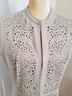 Pamela McCoy 100% Lambskin Graphic Tan Leather Jacket Size M - photo 5