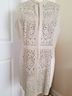 Pamela McCoy 100% Lambskin Graphic Tan Leather Jacket Size M - photo 4