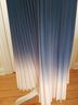 Kourt 100% Polyester Color Block Blue White Casual Skirt Size L - photo 7