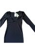 H&M Solid Black Cocktail Dress Size S - photo 13