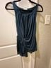 Deletta 100% Modal 70% Cotton 28% Nylon 2% Spandex Blue Tank Top Size S - photo 4