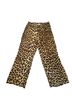 H&M 100% Polyester Animal Print Multi Color Casual Pants Size M - photo 1