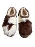 Australia Luxe Collective 100% Other Animal Print Brown White Boots Size 8 - photo 1