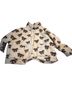 Cider 100% Polyester Floral White Brown Jacket Size 0X - photo 1