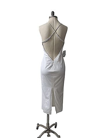 Katie May My Vibe Midi Slip Cocktail Dress (view 2)
