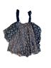 Alice McCall 70% Polyester 30% Metallic Fiber 100% Polyester 65% Cotton 35% Rayon Floral Black Gold Romper Size 4 - photo 2