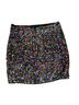 Express 100% Polyester 100% Polyester Solid Multi Color Casual Skirt Size 2 - photo 2