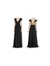 Jill Stuart 100% Polyester Black Cocktail Dress Size 2 - photo 1