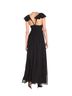 Jill Stuart 100% Polyester Black Cocktail Dress Size 2 - photo 2